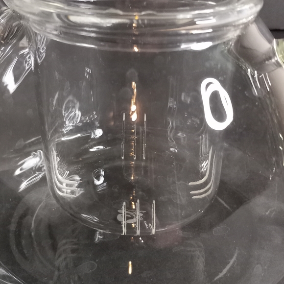 TEAVANA CLEAR GLASS TEAPOT W/INFUSER AND LID - Picture 8 of 9